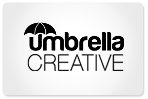 The Umbrella Design In The Logo of Umbrella Creative Conveys That Graphic Designing, Web Designing And All Areas Are Covered Under The Brand.